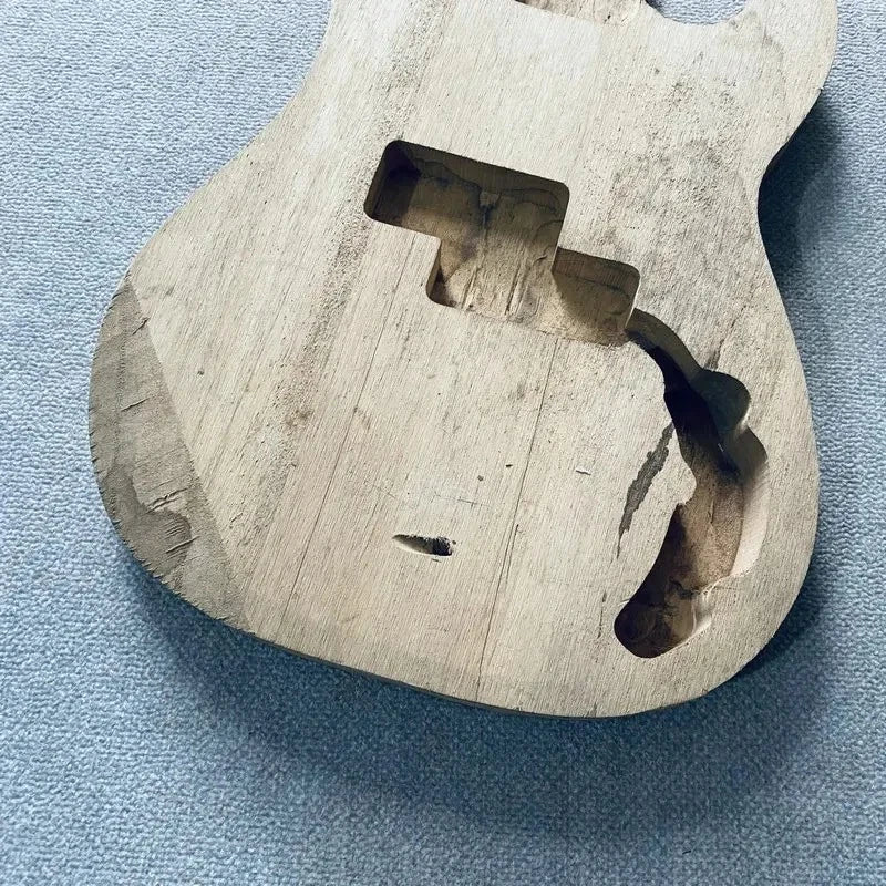 Unfinished Precision Bass Style Body in Solid Wood Project Grade