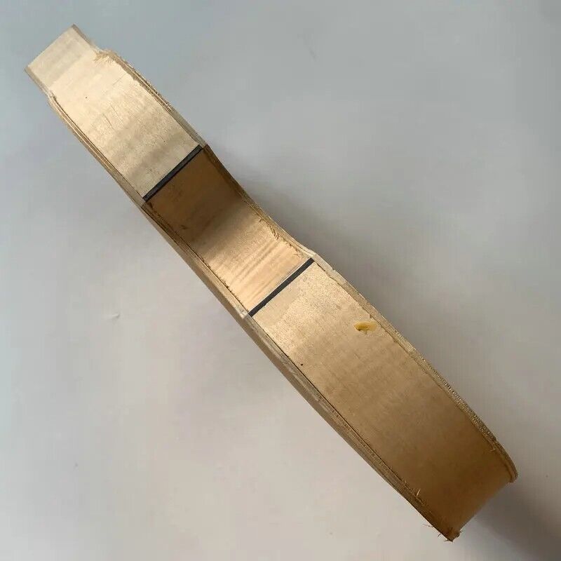 Spruce and Maple Unfinished Violin Bass Hollow Body DIY Project