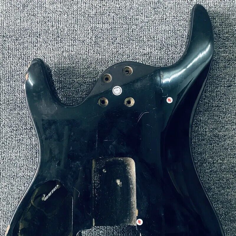 HSH Black Basswood DIY Project Guitar Body