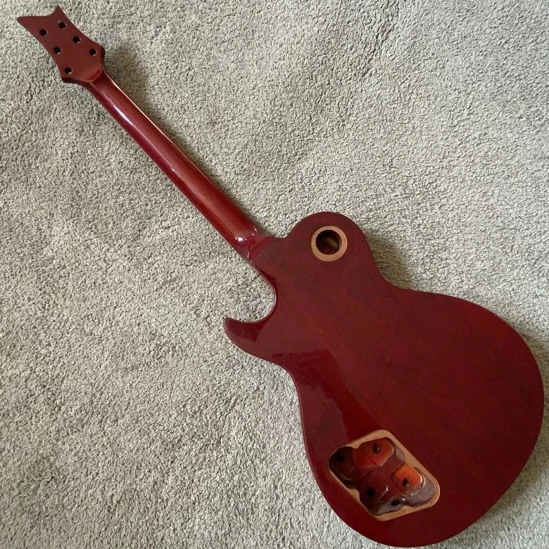 Cherry Burst DeVile Guitar Mahogany Body Rosewood Fingerboard Neck