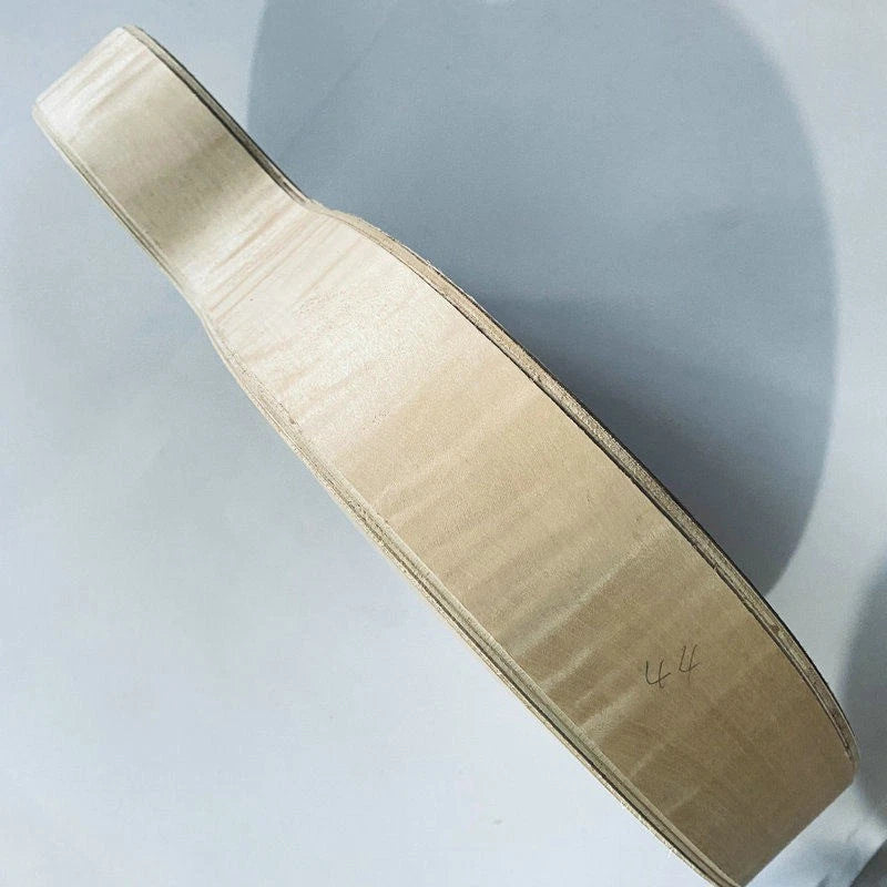 Single Cut Hollow Jazz Guitar Unfinished Body DIY Project