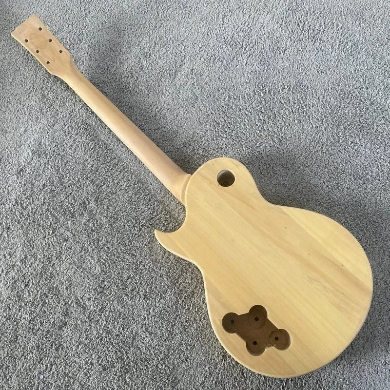 Single Cut Electric Guitar DIY Project with 22 Fret Neck