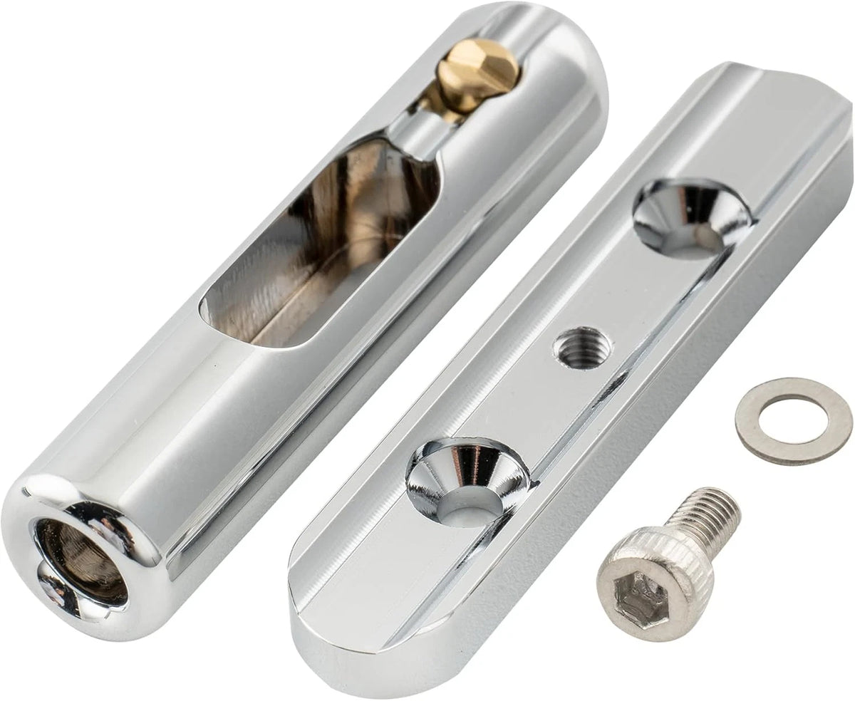 Brass Fixed Guitar Single String Individual Saddles Bridge