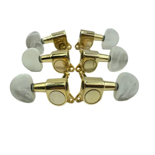 Gold 3x3 Guitar Machine Heads Tuning Pegs Fit Epiphone,Washb<wbr/>urn,Peavey,Cor<wbr/>t,Eko