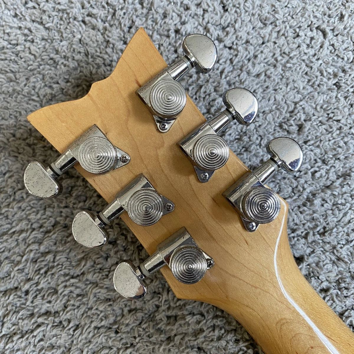 Black Sparkle Mini Electric Guitar, Mahogany Body, Maple Neck, Rosewood