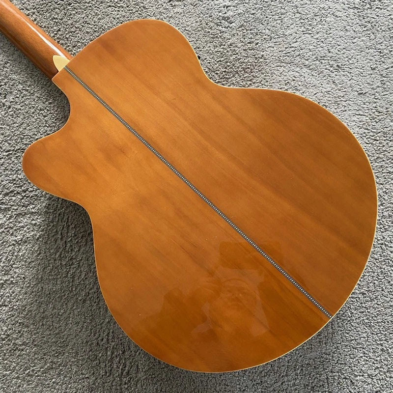 Tagima 5 String Acoustic Electric Bass, Spruce Mahogany Body, Rosewood Fretboard