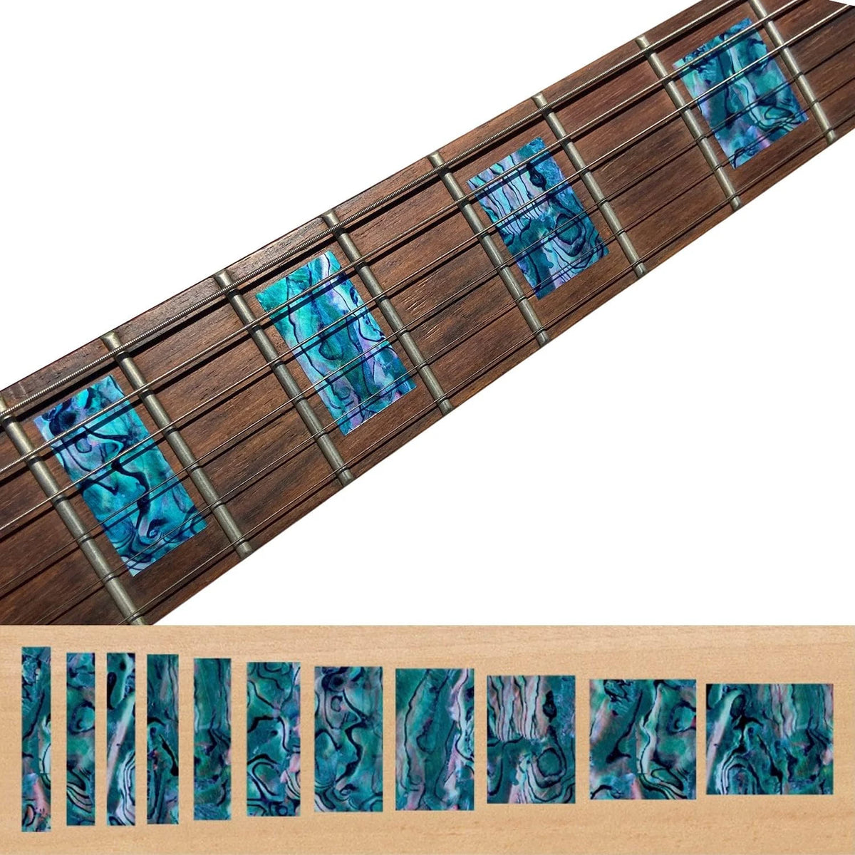 Guitars Fretboard Markers Inlay Stickers Decals Fit LP SG