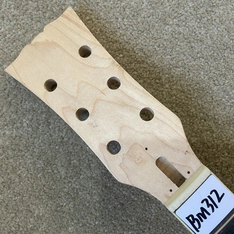 Maple Wood Guitar Neck, Rosewood 22 Frets Fingerboard