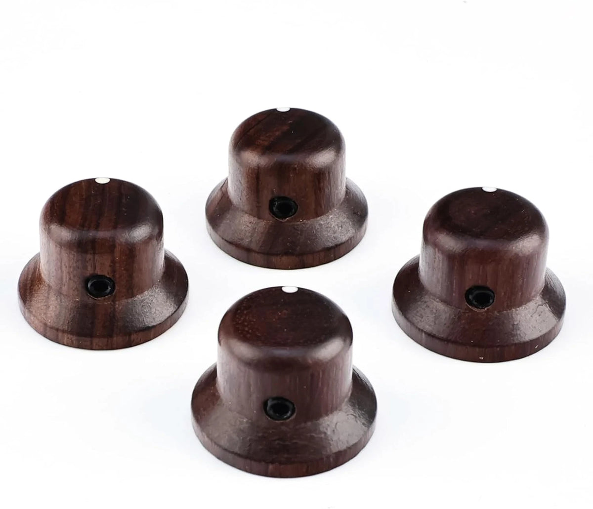 4pcs Rosewood Top Hat Guitar Volume Tone Knobs Fit Epiphone,Ibane<wbr/>z,Washburn,Cor<wbr/>t
