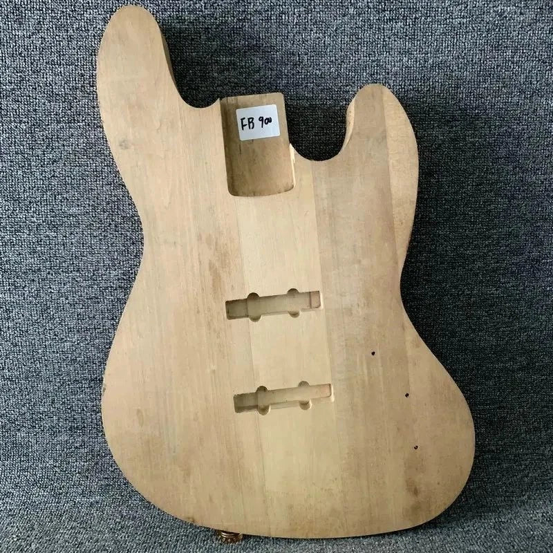Unfinished Jazz Bass Style Body with Active Routing Right Hand