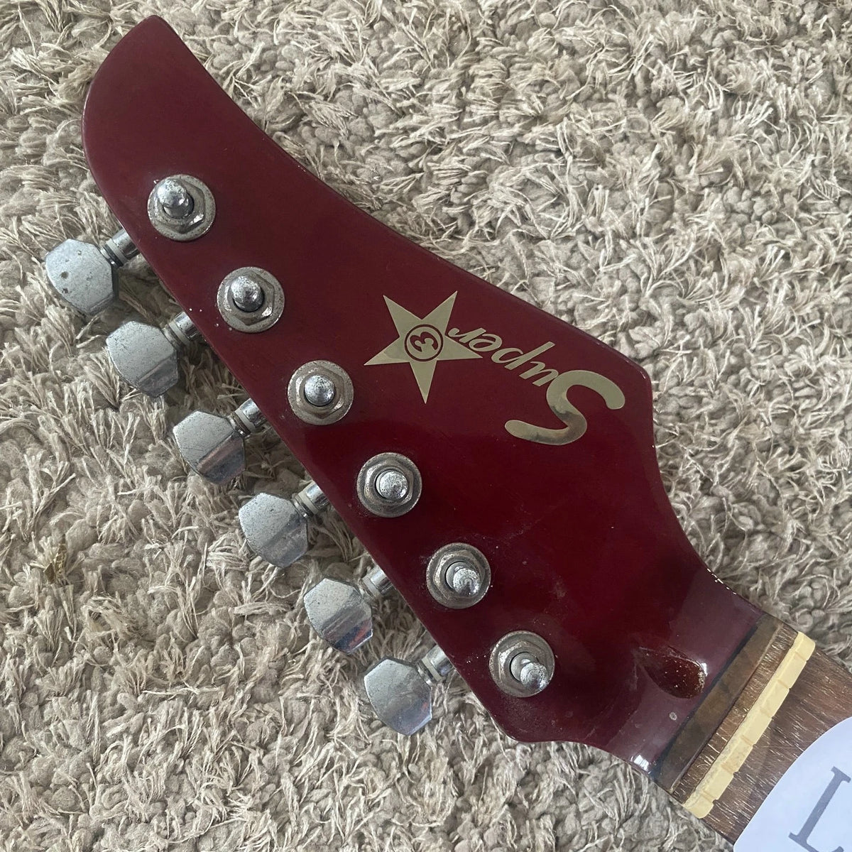Electric Guitar Semi Finished Basswood Body, Rosewood Fingerboard