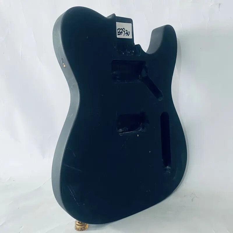 Black Single Cut Basswood Custom Guitar DIY Project Body Fit Telecaster Tele