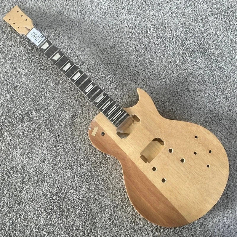 Single Cut Electric Guitar DIY Project with 22 Fret Neck