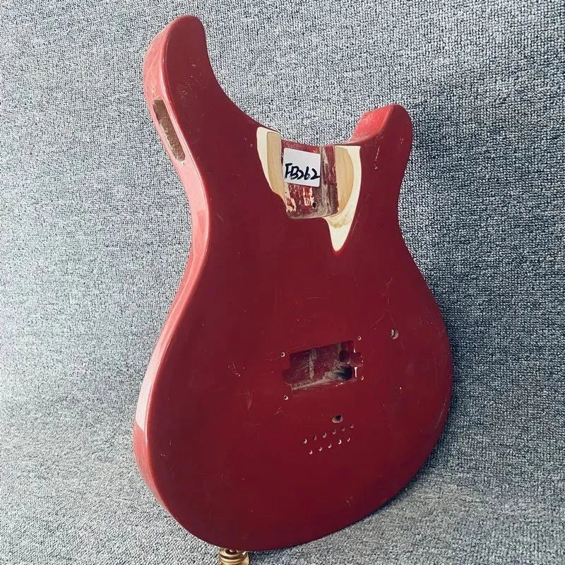 Red Single Humbucker Guitar Body DIY Project
