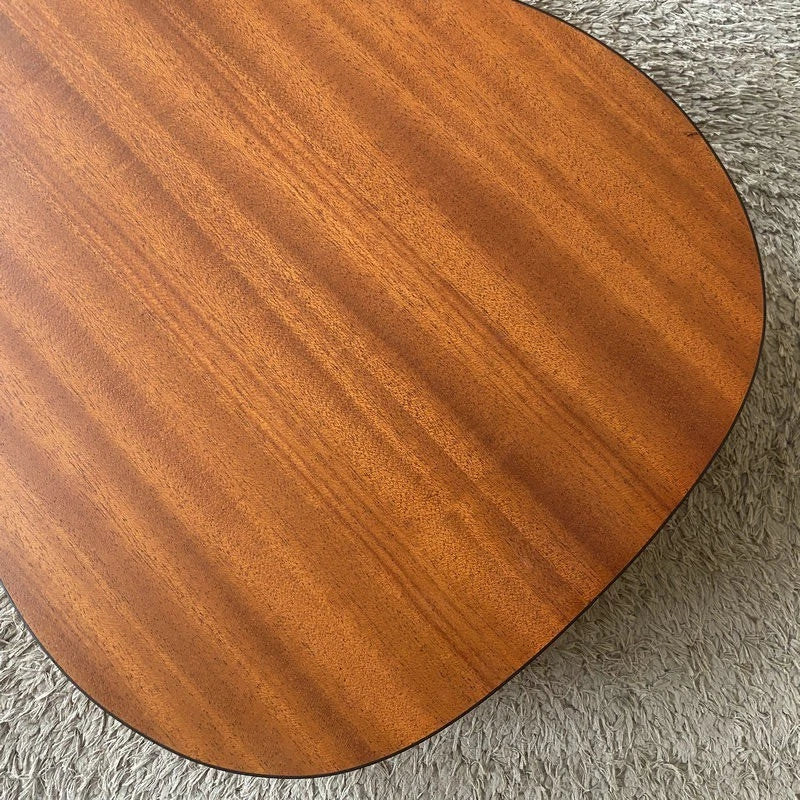 Luna 38 Inch Acoustic Guitar, Engraved Butterflies Pine Top Body, Okoume Neck