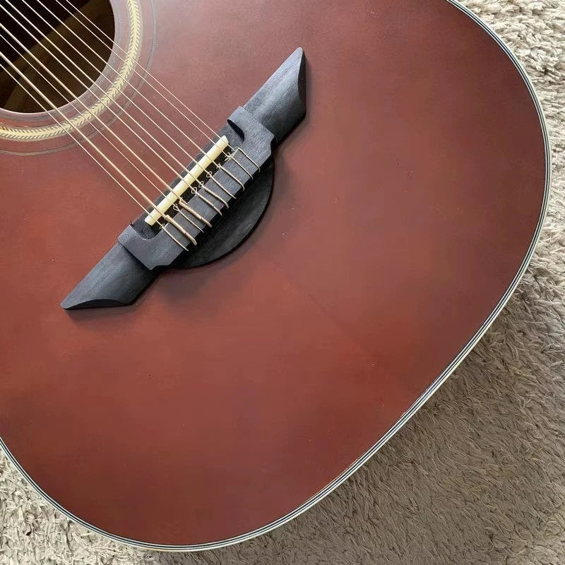10-String Red Cedar &amp; Mahogany Cutaway Acoustic-Elect<wbr/>ric