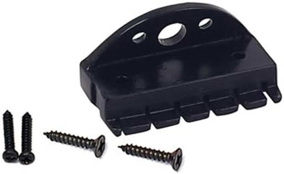 Black 6 String Headdless Guitar Locking Nut Fit Kiesel,Strandb<wbr/>erg,Steinberge<wbr/>r