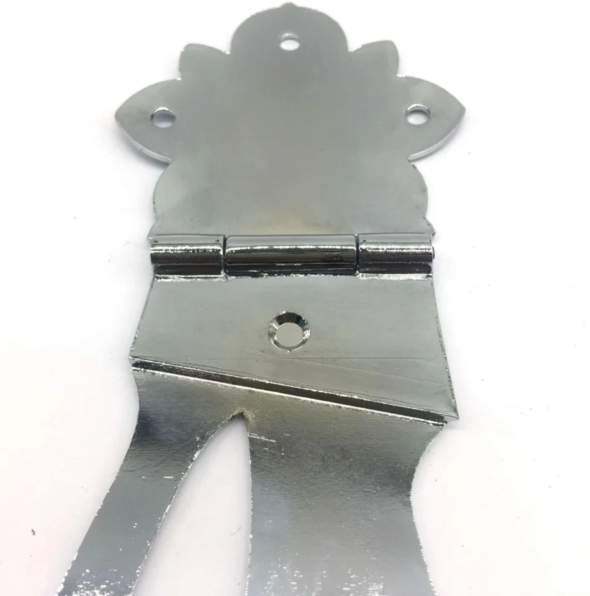 Chrome Semi Hollow Jazz Guitar Tailpiece Trapeze
