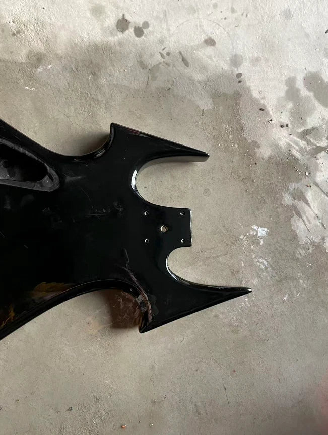 Black DIY Glossy Finish Guitar HH Body Fit Beast Project