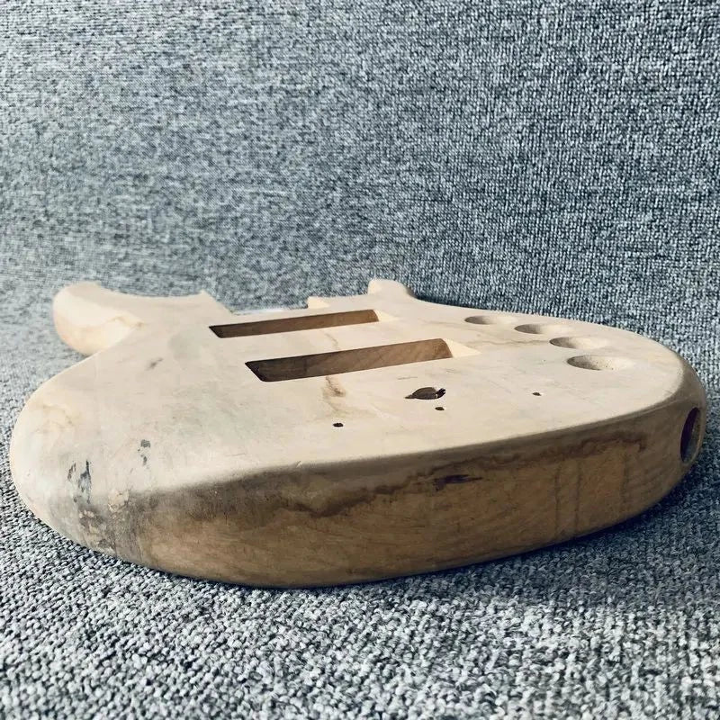 Black 4 String Bass Body DIY Project