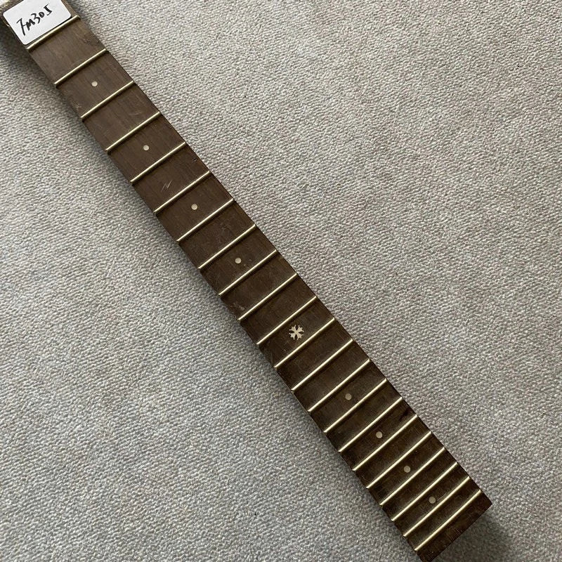 Mahogany Wood Guitar Neck, Rosewood 22 Frets Fingerboard