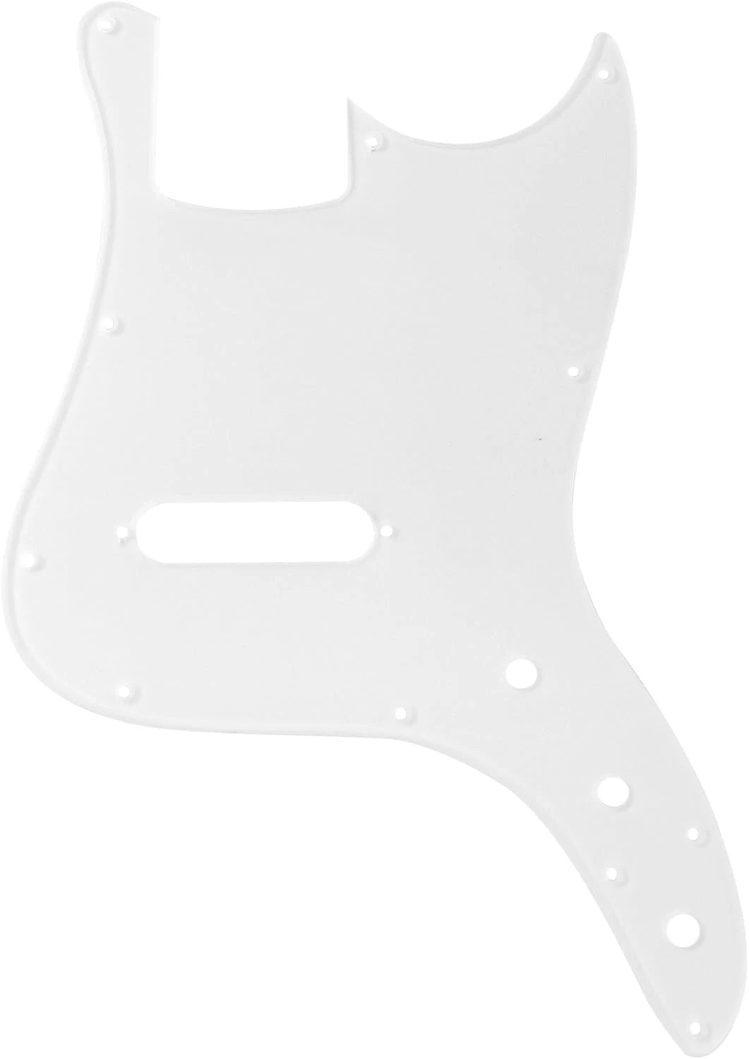 Transparent Electric Bass Guitar Pickguard Scratch Plate Fit Squier Sonic Bronco