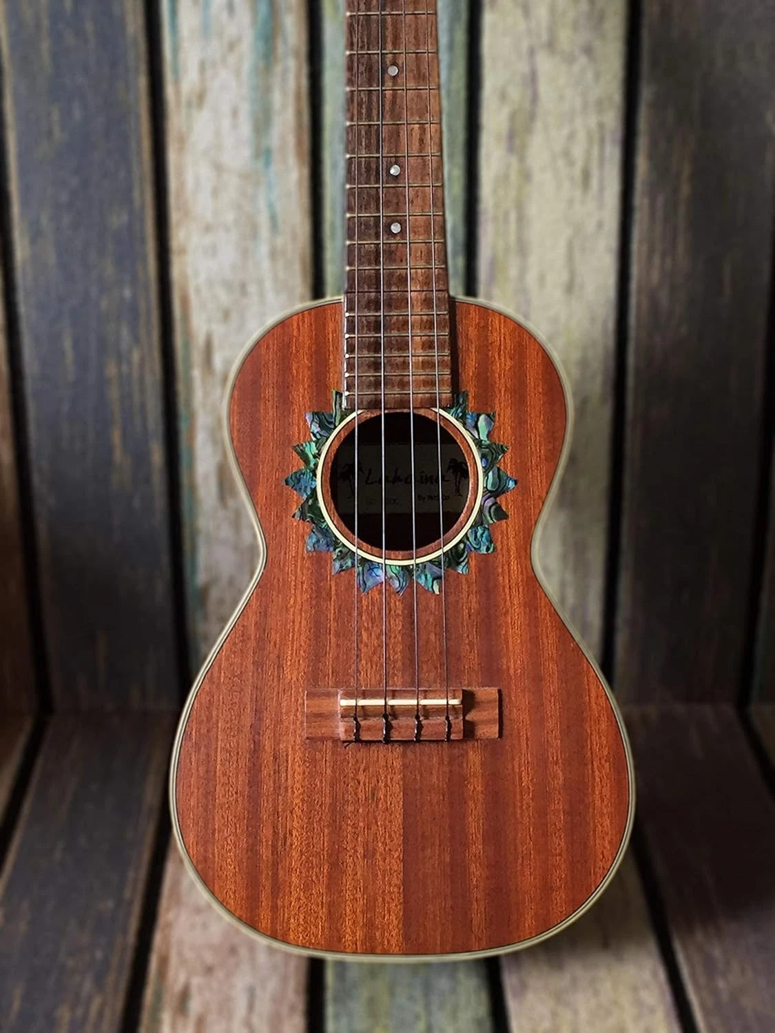 Abalone Sunflower Ukulele Soundhole Rosette Inlay Sticker Decal