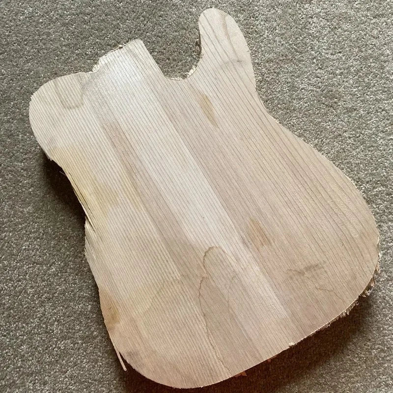 Solid Ash Wood Left Hand Guitar Unfinished Body Fit Telecaster Tele