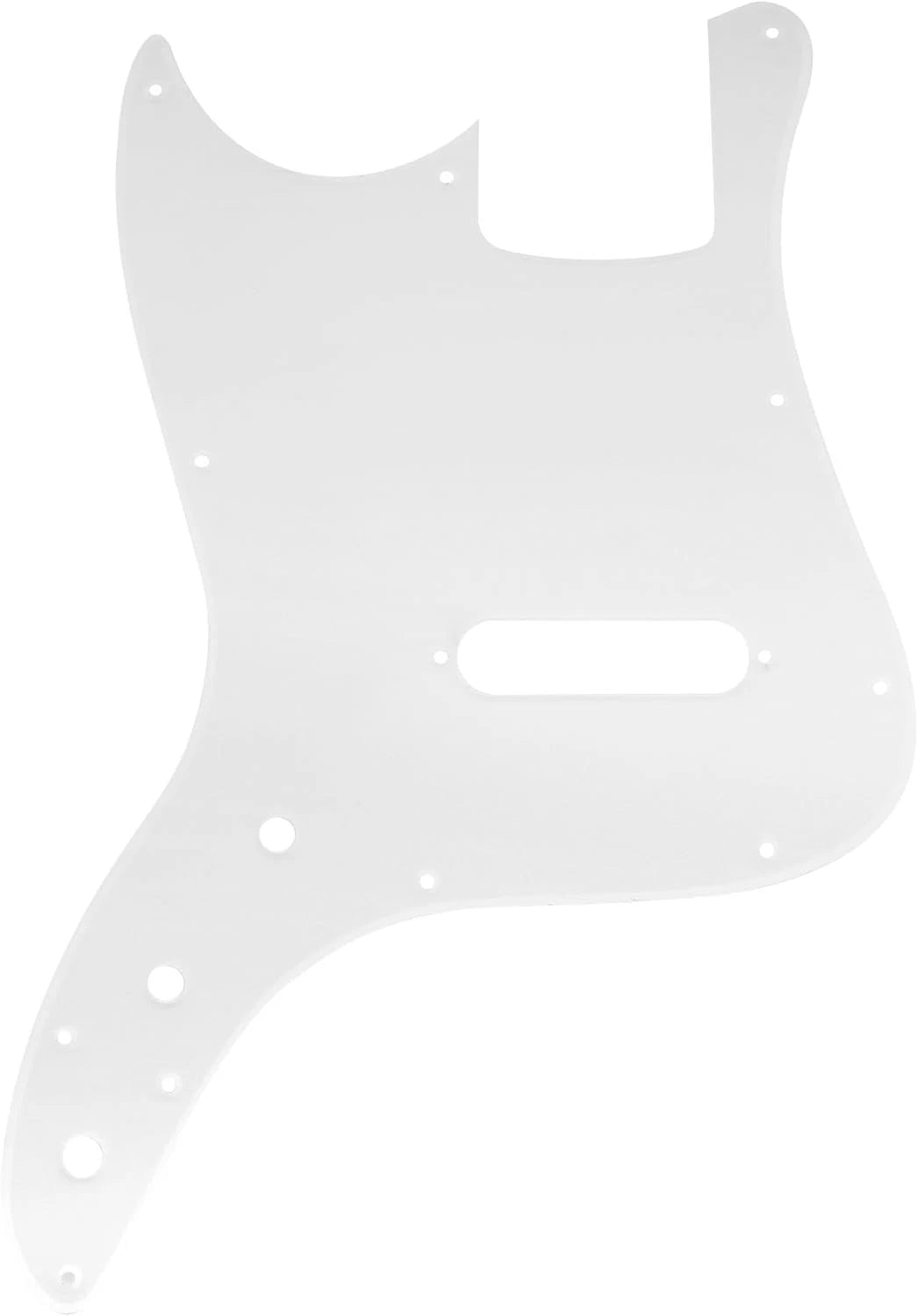 Transparent Electric Bass Guitar Pickguard Scratch Plate Fit Squier Sonic Bronco