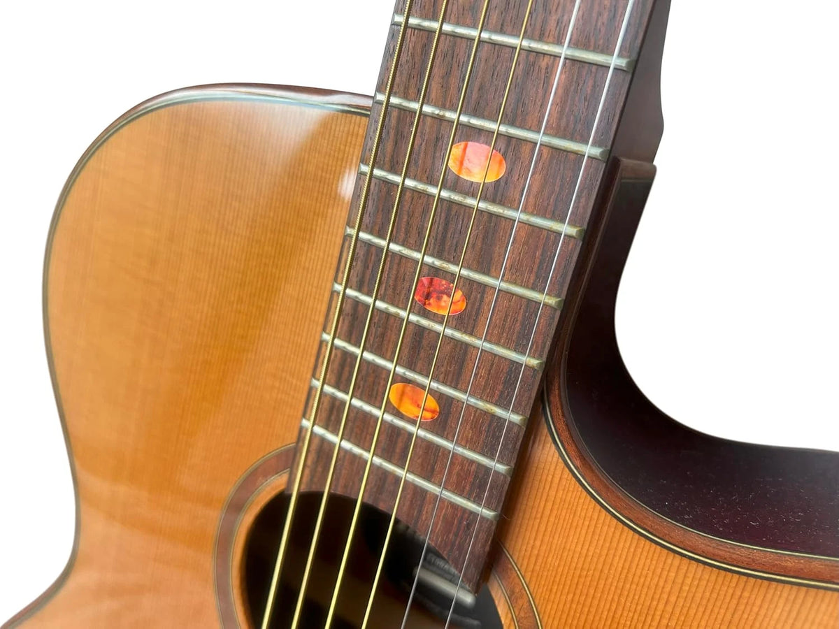 Amber Guitar Bass Fretboard Fret Markers Inlay Dots Stickers
