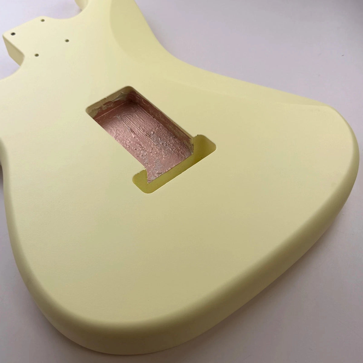 Vintage Yellow Alder Guitar Body Fit ST