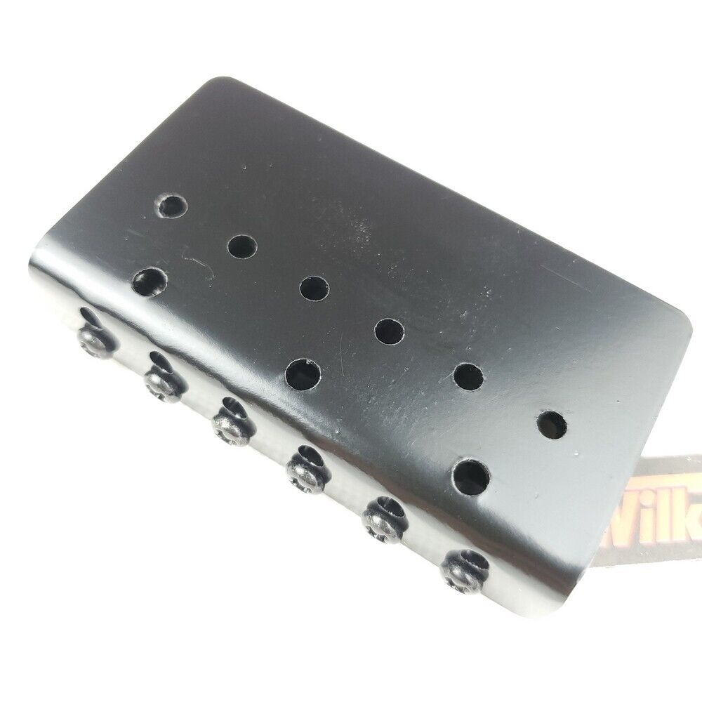 Wilkinson Black Guitar Fixed Hardtail Bridge For Fender Telecaster Stratocaster