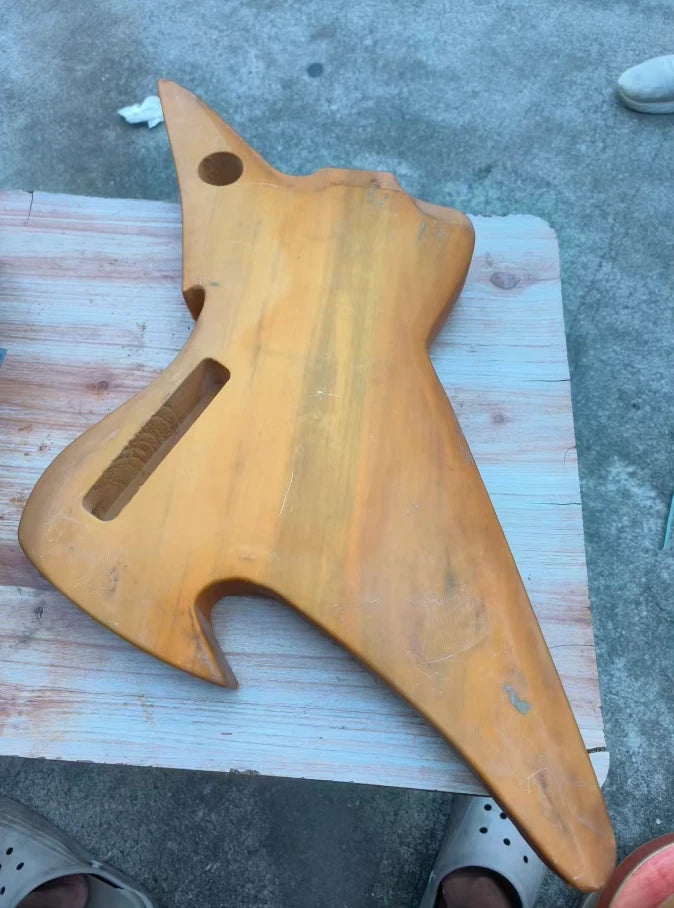 Custom Shaped HH Electric Guitar DIY Project Body