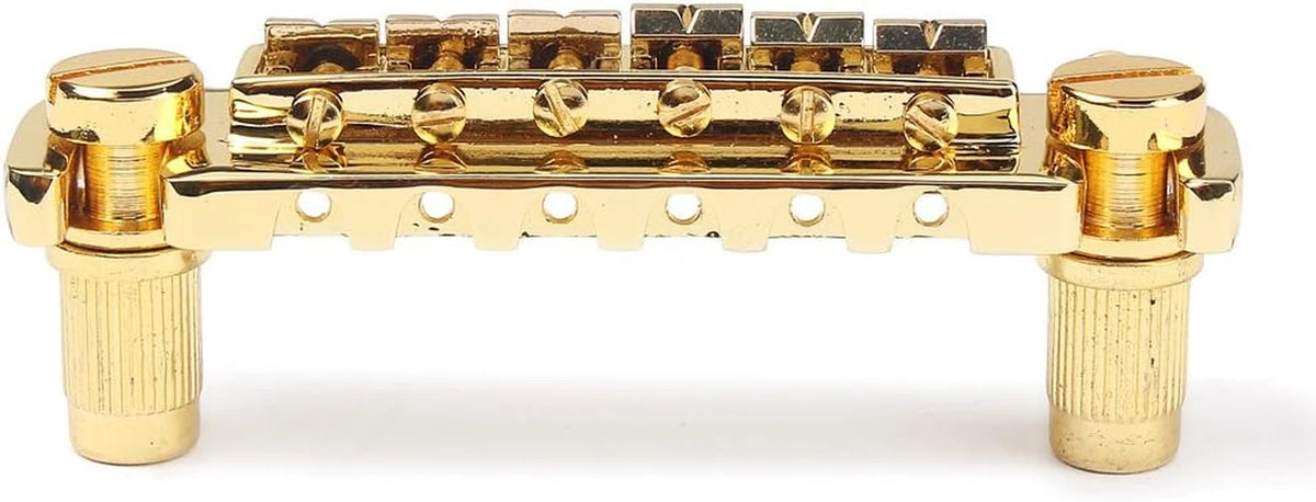 Gold Guitar Wraparound Tune-O-Matic Bridge Fit Epiphone,Ibane<wbr/>z,Gibson,PRS,B<wbr/>urny