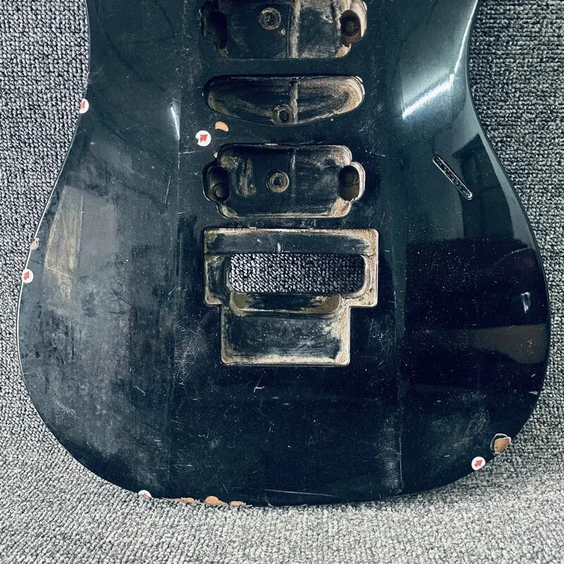HSH Black Basswood DIY Project Guitar Body
