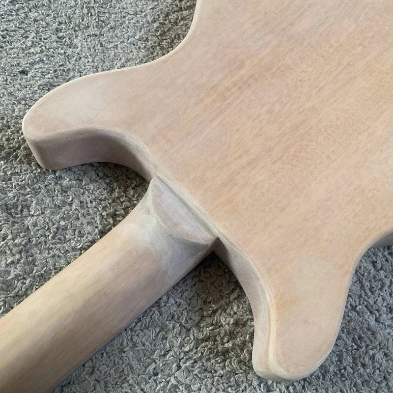 DIY Project Guitar Mahogany Body and Neck, Rosewood Fingerboard