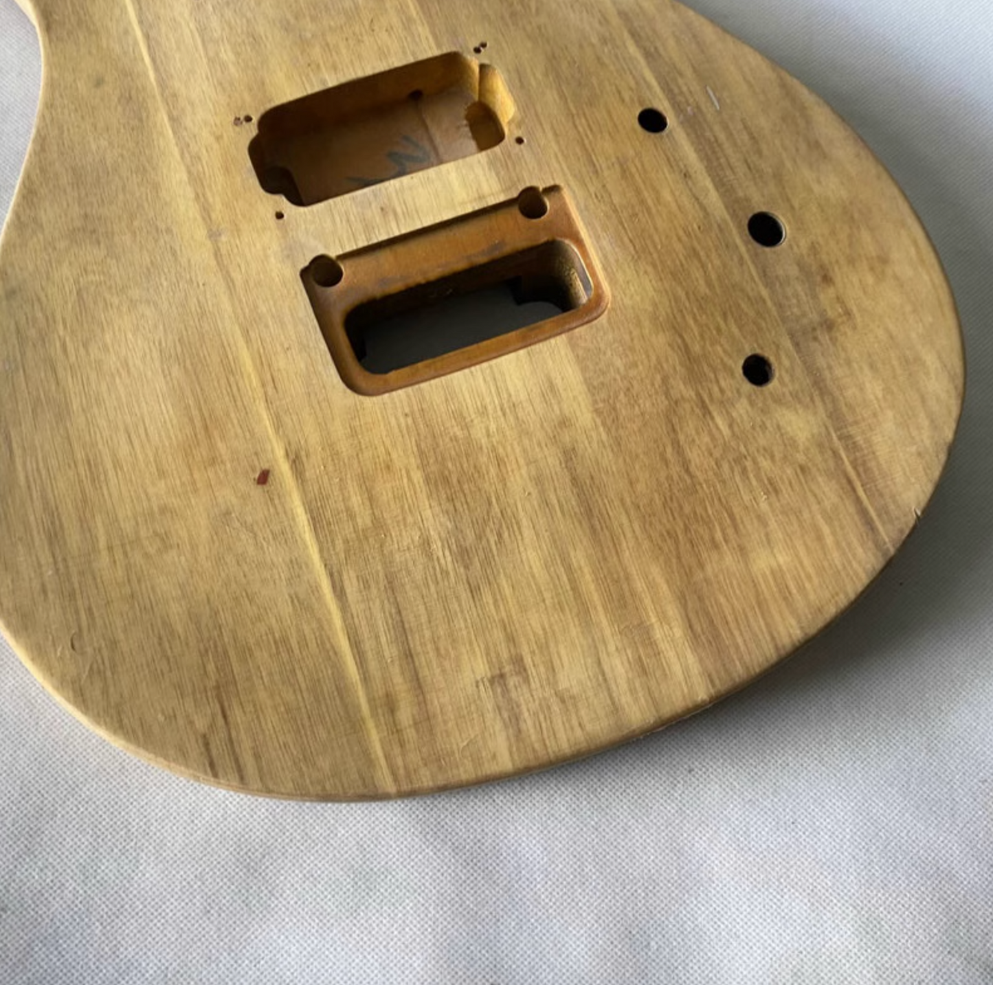 Double Cutaway Mahogany Wood HH Guitar Body Fit PRS Guitars