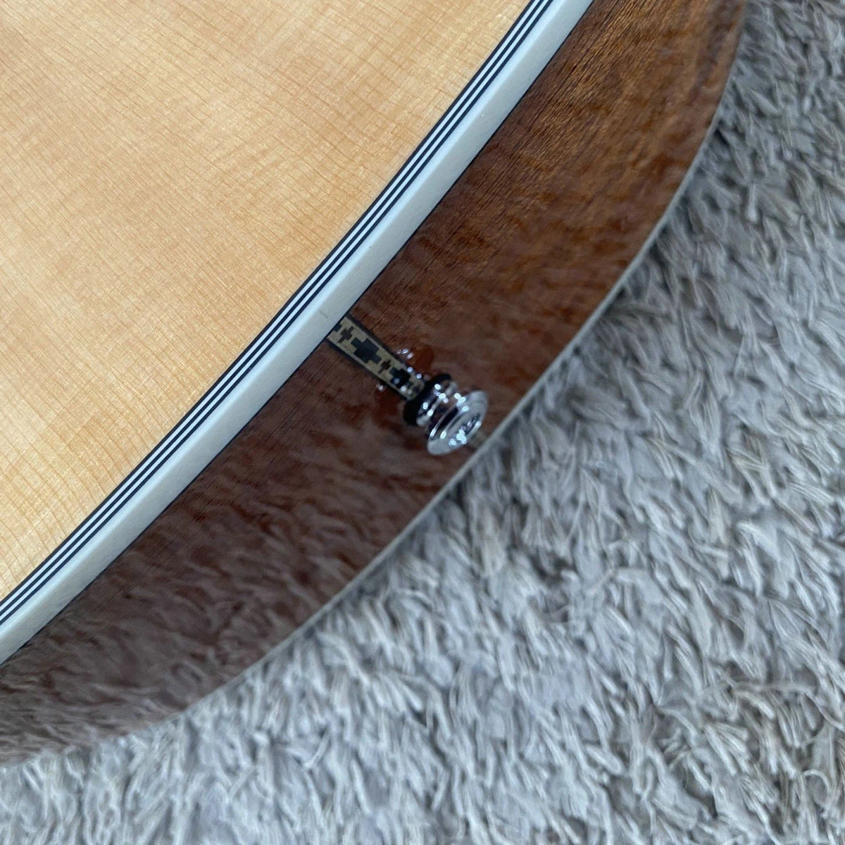 36-Inch Acoustic Guitar, Spruce Top, Flame-Okoume Body