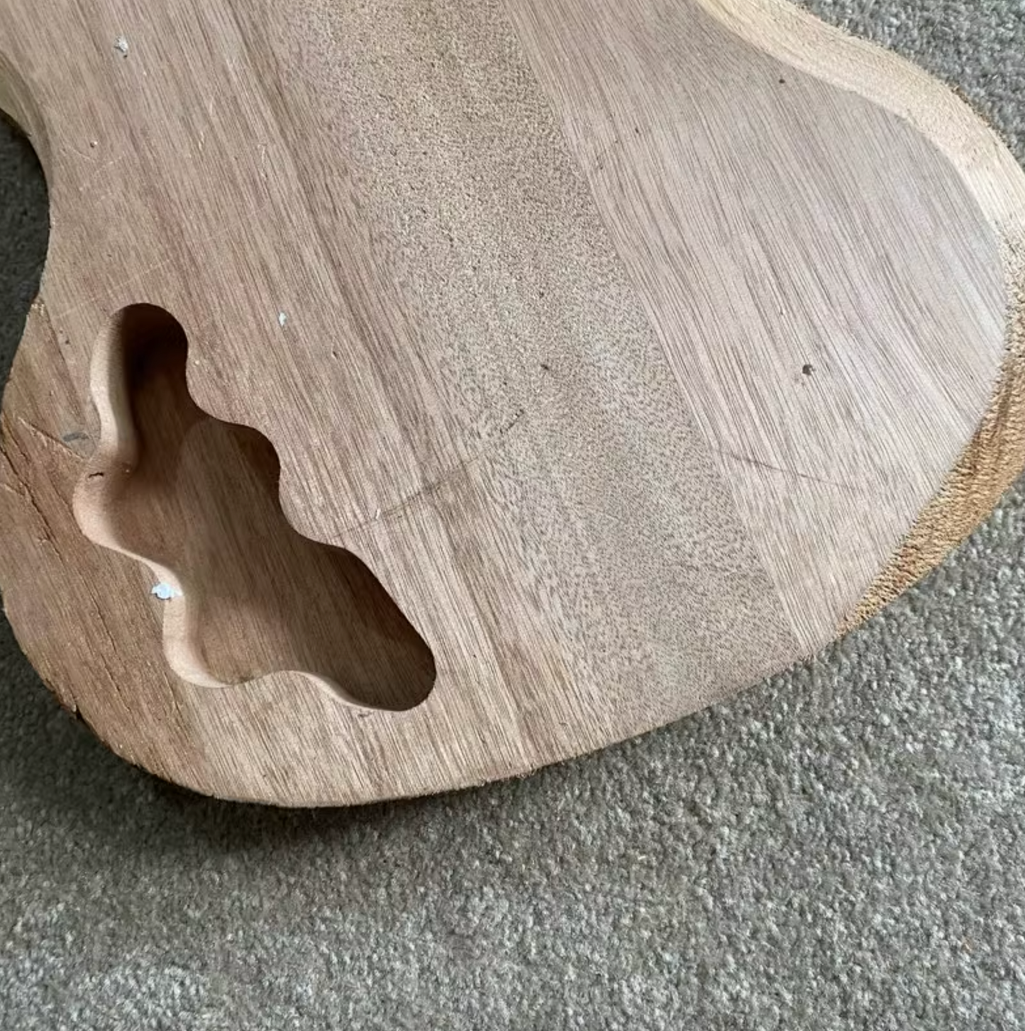 HHH Mahogany Wood Unfinished Guitar Body Fit SG Guitars