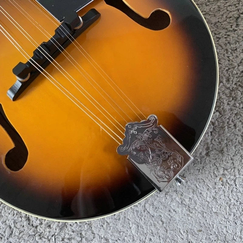 Tobacco Burst 8 String Mandolin, Spruce Top Body, Mahogany Neck, 20 Frets
