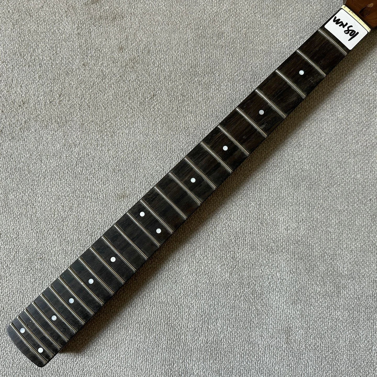 Guitar Neck, 24 Frets, 648mm, Right Hand, Roasted Maple Wood