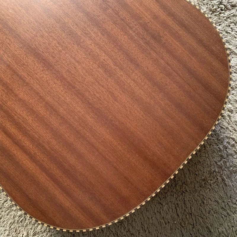 Natural Finish 10 String Acoustic Electric Guitar, Solid Spruce Top, Rosewood