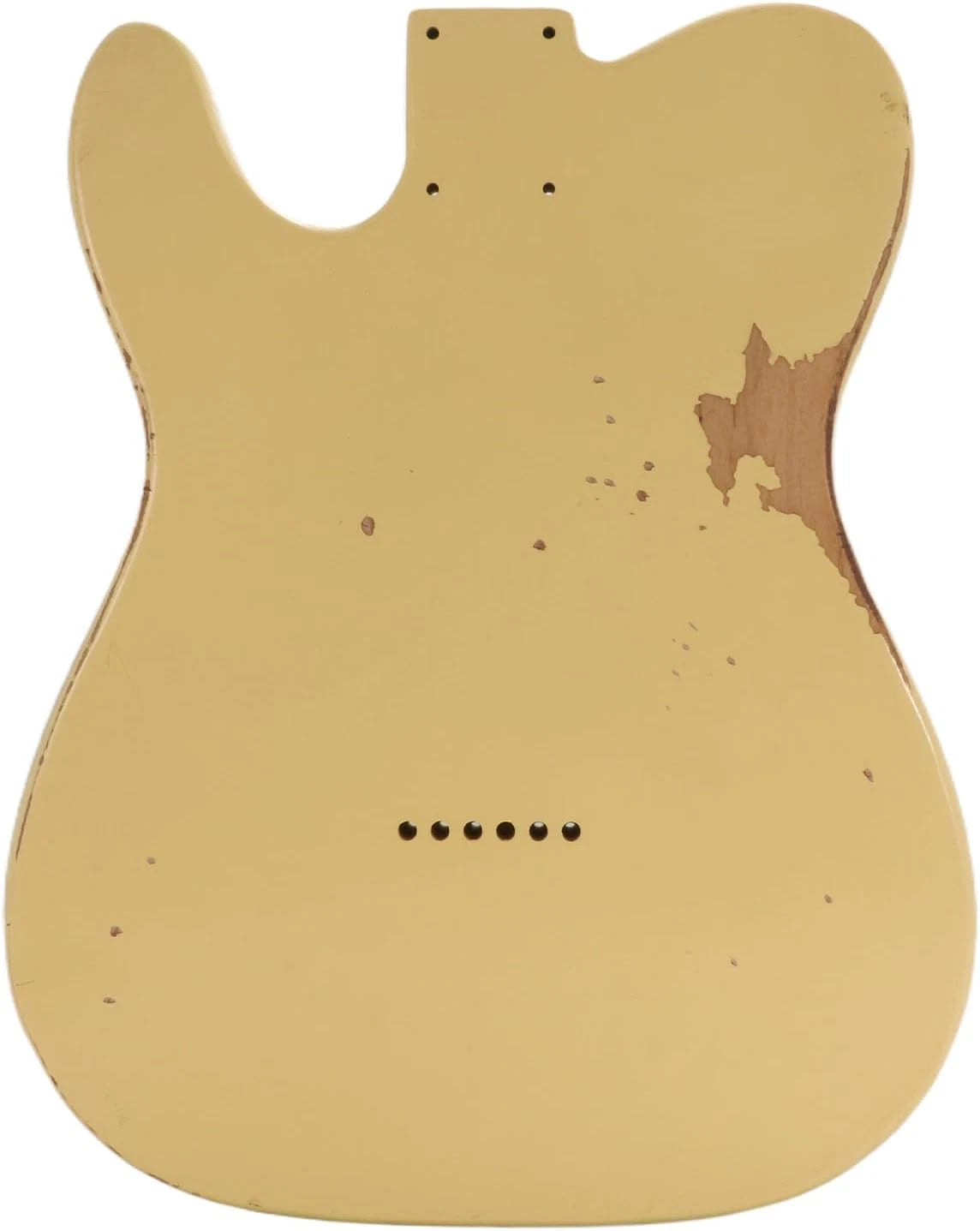 Aged Cream Finish Guitar Alder Wood Body For Telecaster Tele