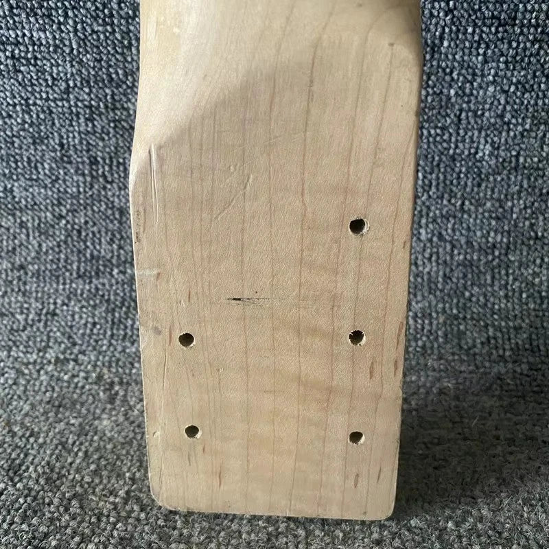 Black 5 String Bass Maple Wood Neck, Rosewood 24 Frets Fingerboard