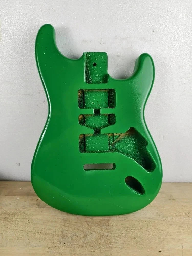 Green Poplar Wood Guitar Body Fit ST Strat