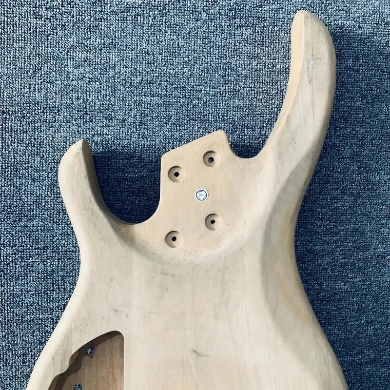 Black 4 String Bass Body DIY Project
