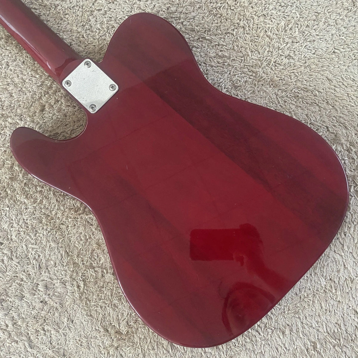 Electric Guitar Semi Finished Basswood Body, Rosewood Fingerboard