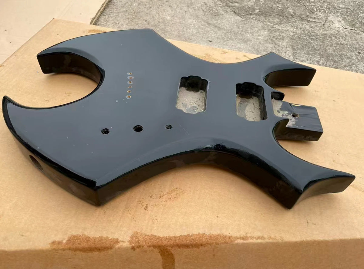 HH Black Guitar Basswood Body Fit Virgin DIY Project