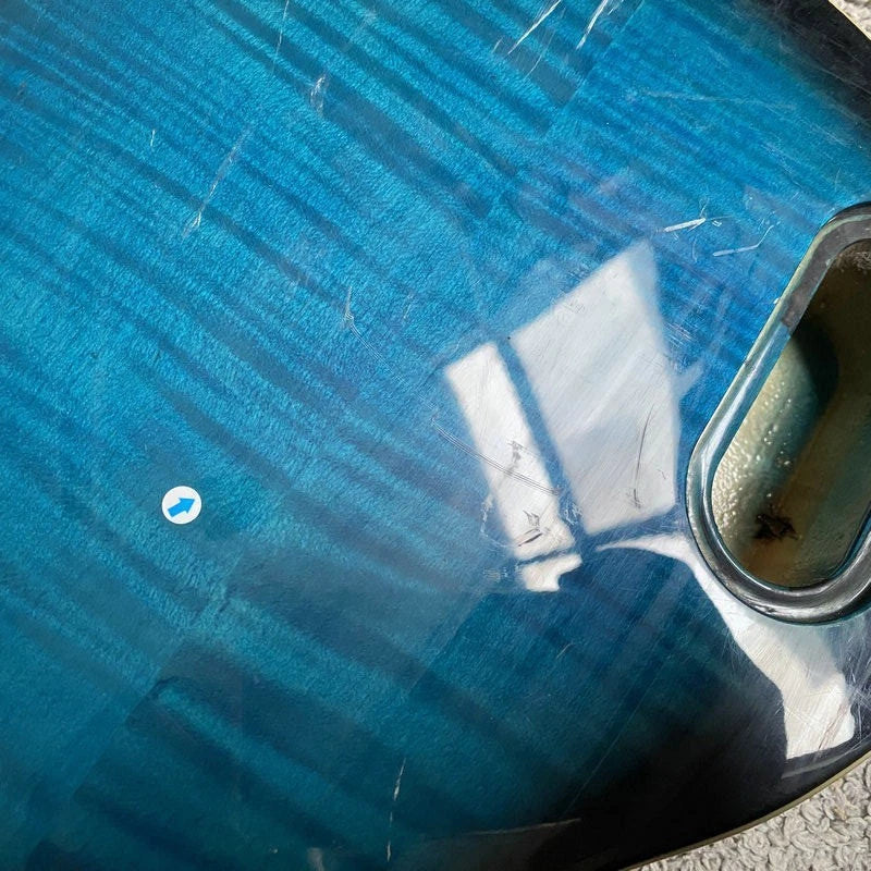 Blue Hawaiian Guitar DIY Project, Tiger Maple Body, Rosewood Body,Maple Neck
