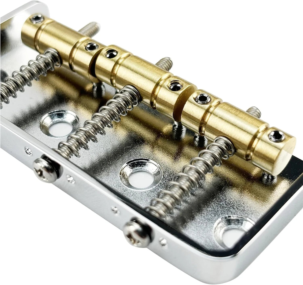 3pcs Brass Guitar Ashtray Bridge Saddles Fit Telecaster Tele